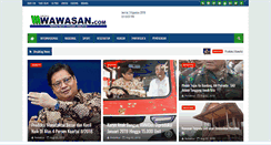 Desktop Screenshot of mediawawasan.com